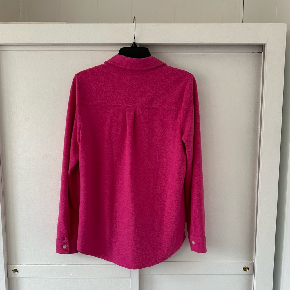 Fun Fuchsia Woman’s Button-Up • Size Small - Picture 6 of 6